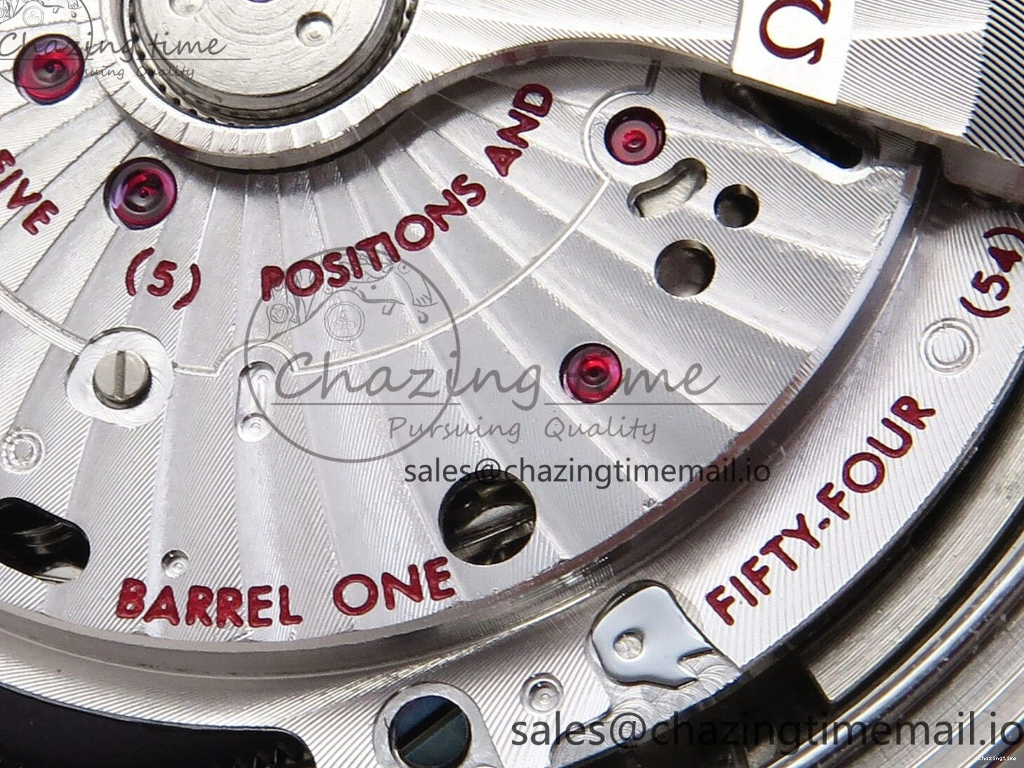 0306 Seamaster 300m Chrono SS YG OMF 1:1 Best Edition Blue Dial on SS YG Bracelet A Seasonal 7691